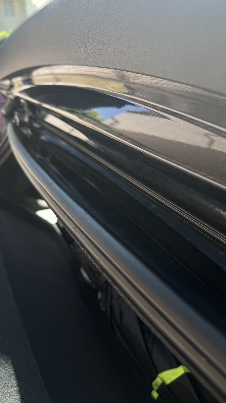 Après nettoyage carrosserie et coffre